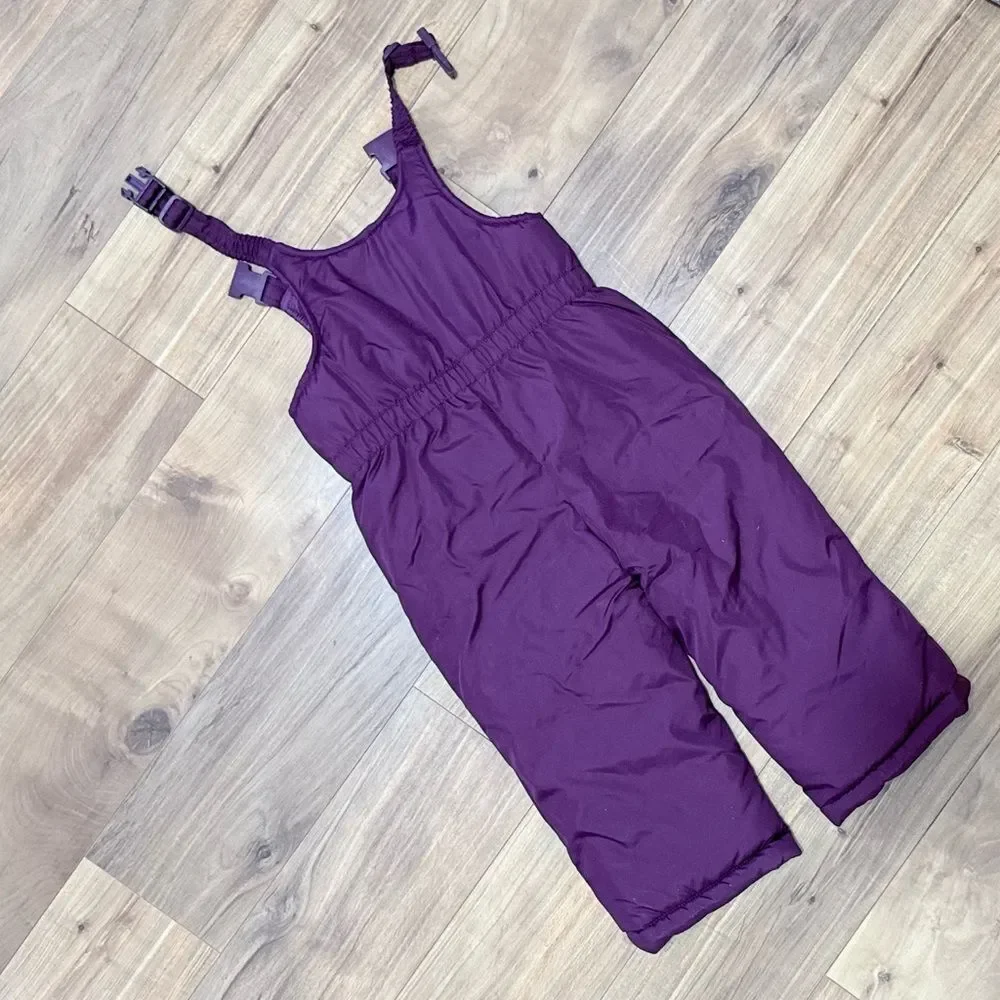 OshKosh B'gosh Purple Snow Bib Overalls / Snow Pants Size Size 3T